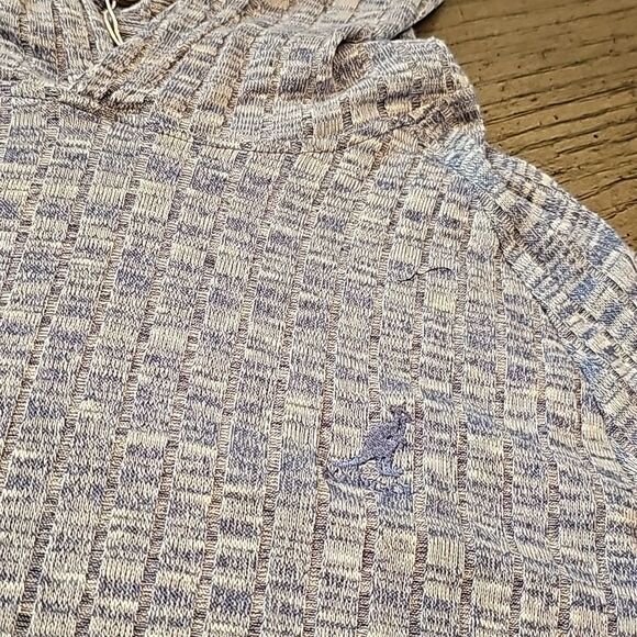 Mens Kangol hooded blue sweater size L NWT - Picture 3 of 13
